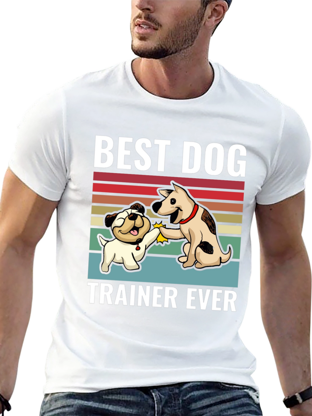 Best Dog Trainer Ever Graphic T-Shirt