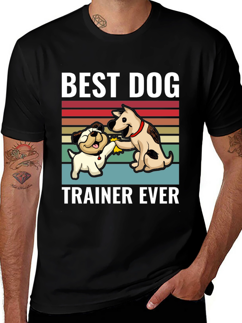 Best Dog Trainer Ever Graphic T-Shirt