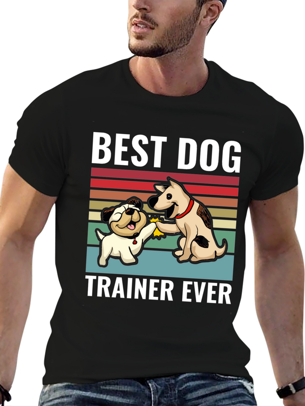 Best Dog Trainer Ever Graphic T-Shirt