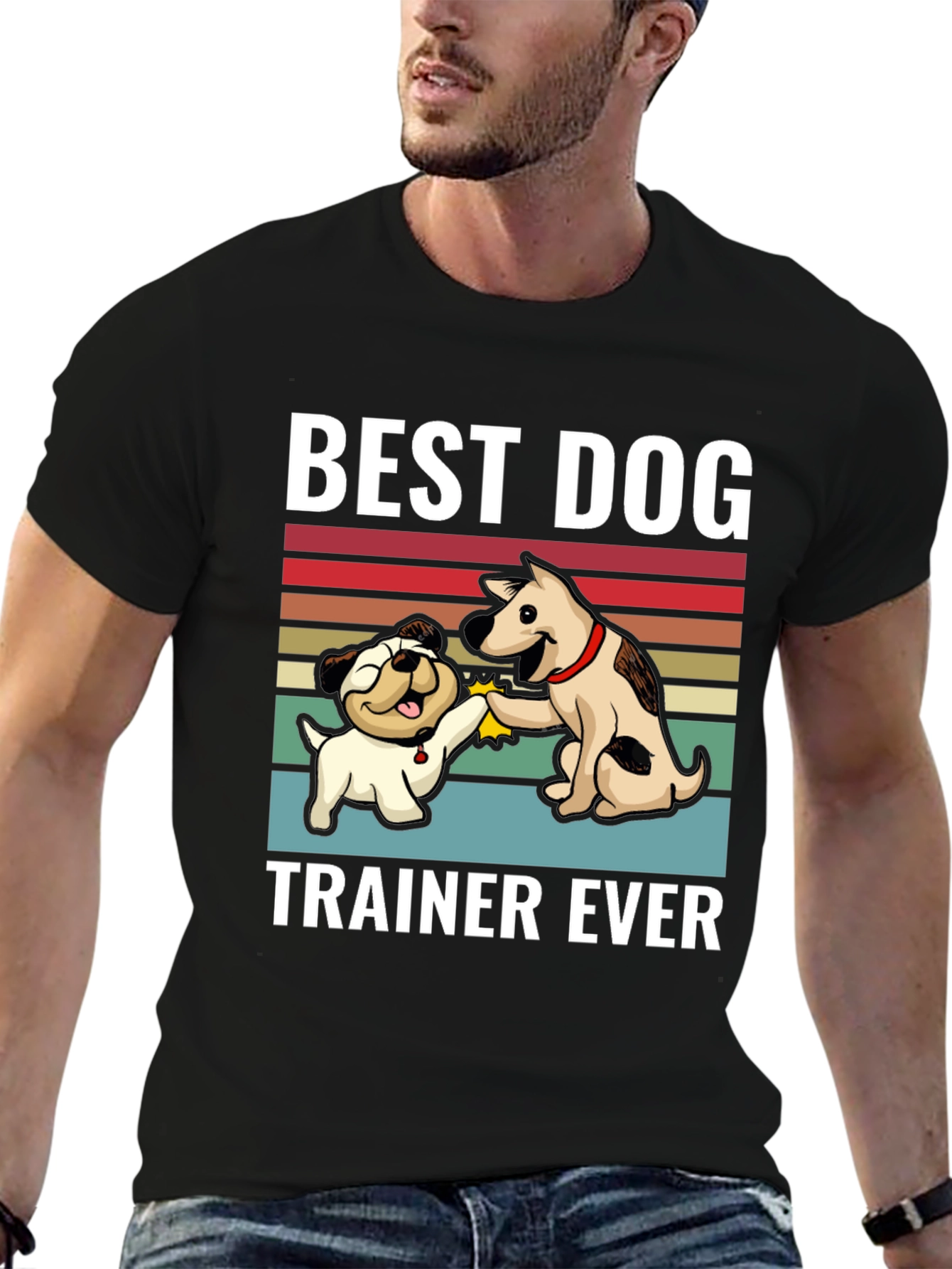 Best Dog Trainer Ever Graphic T-Shirt