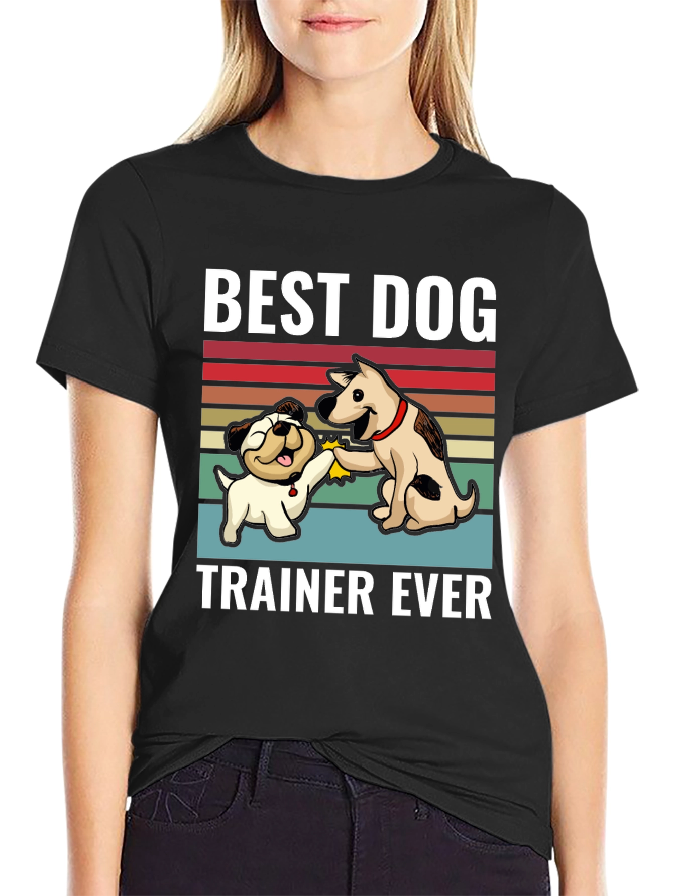 Best Dog Trainer Ever Graphic T-Shirt