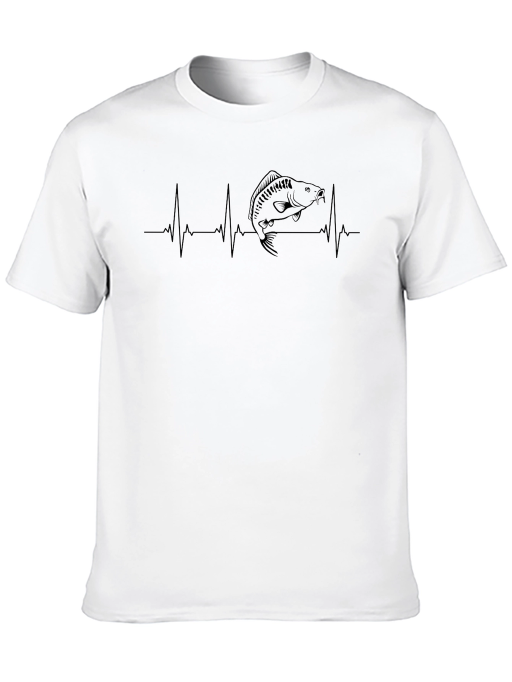 Fishing Heartbeat T-Shirt