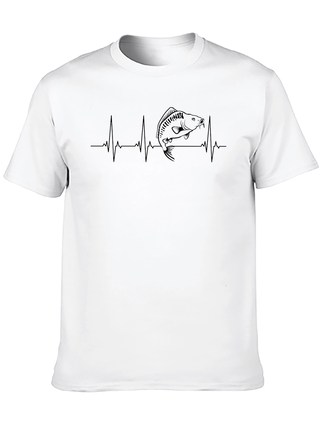 Fishing Heartbeat T-Shirt