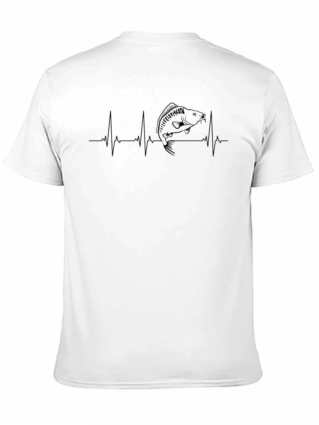 Fishing Heartbeat T-Shirt