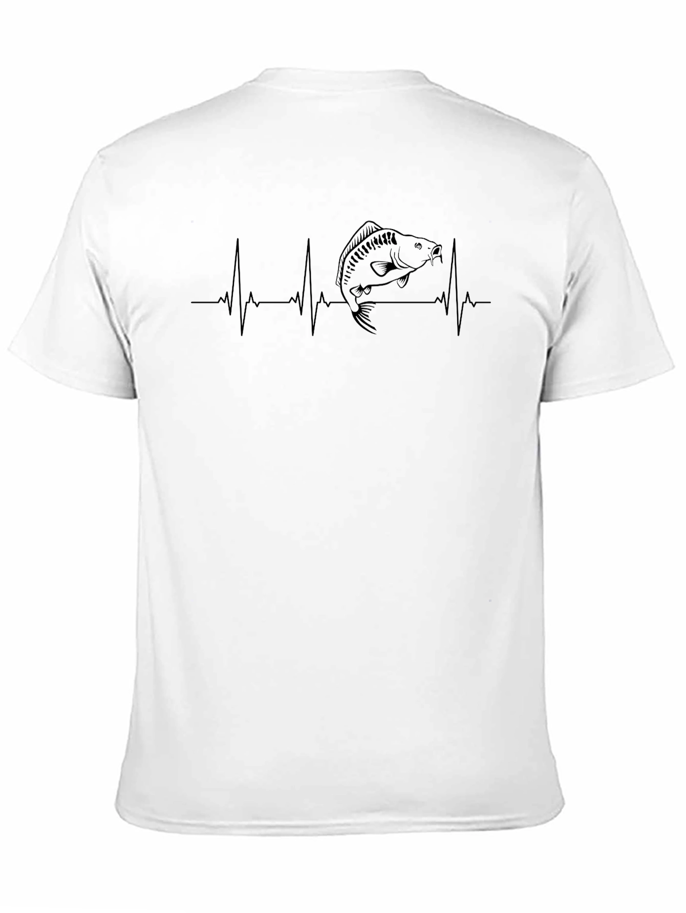 Fishing Heartbeat T-Shirt