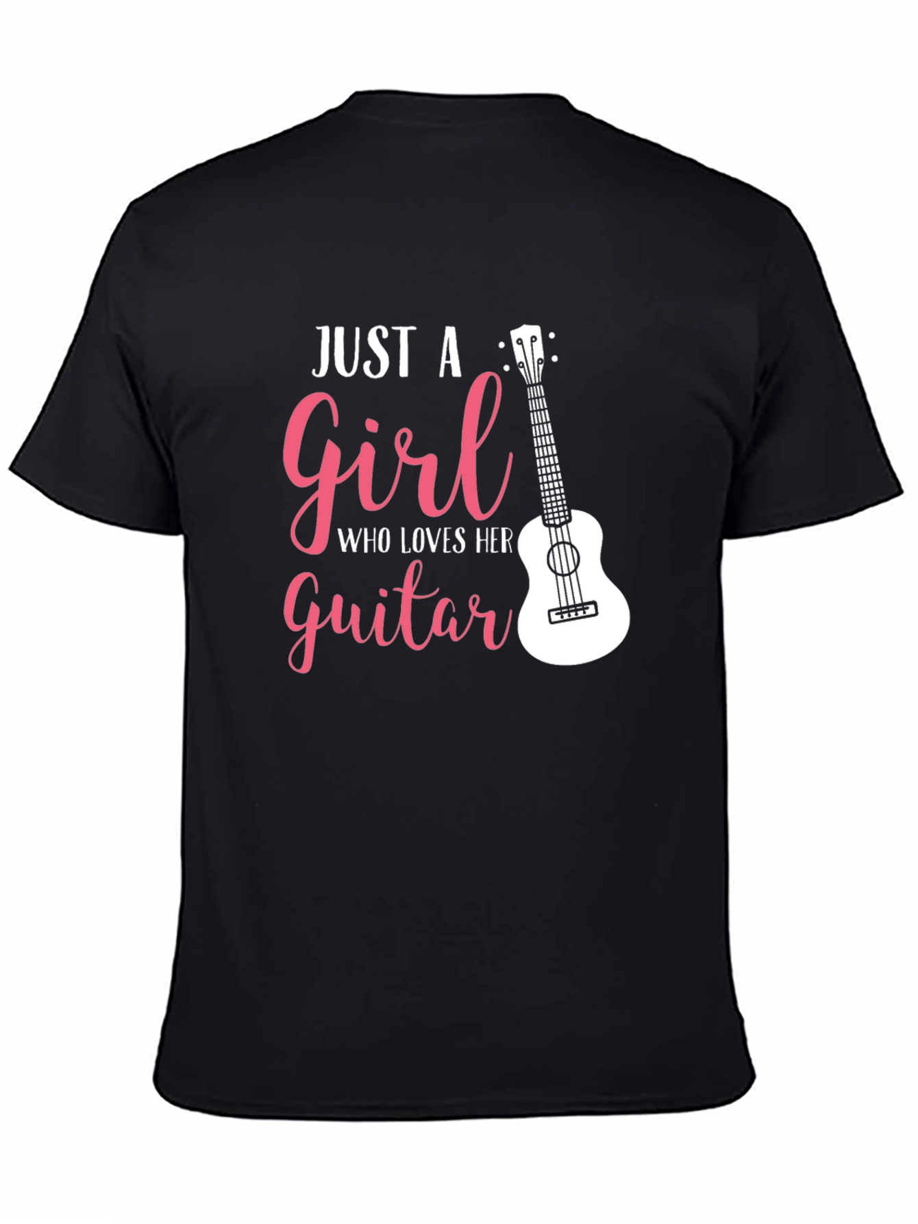 Just A Girl Who Loves Her Guitar T-Shirt