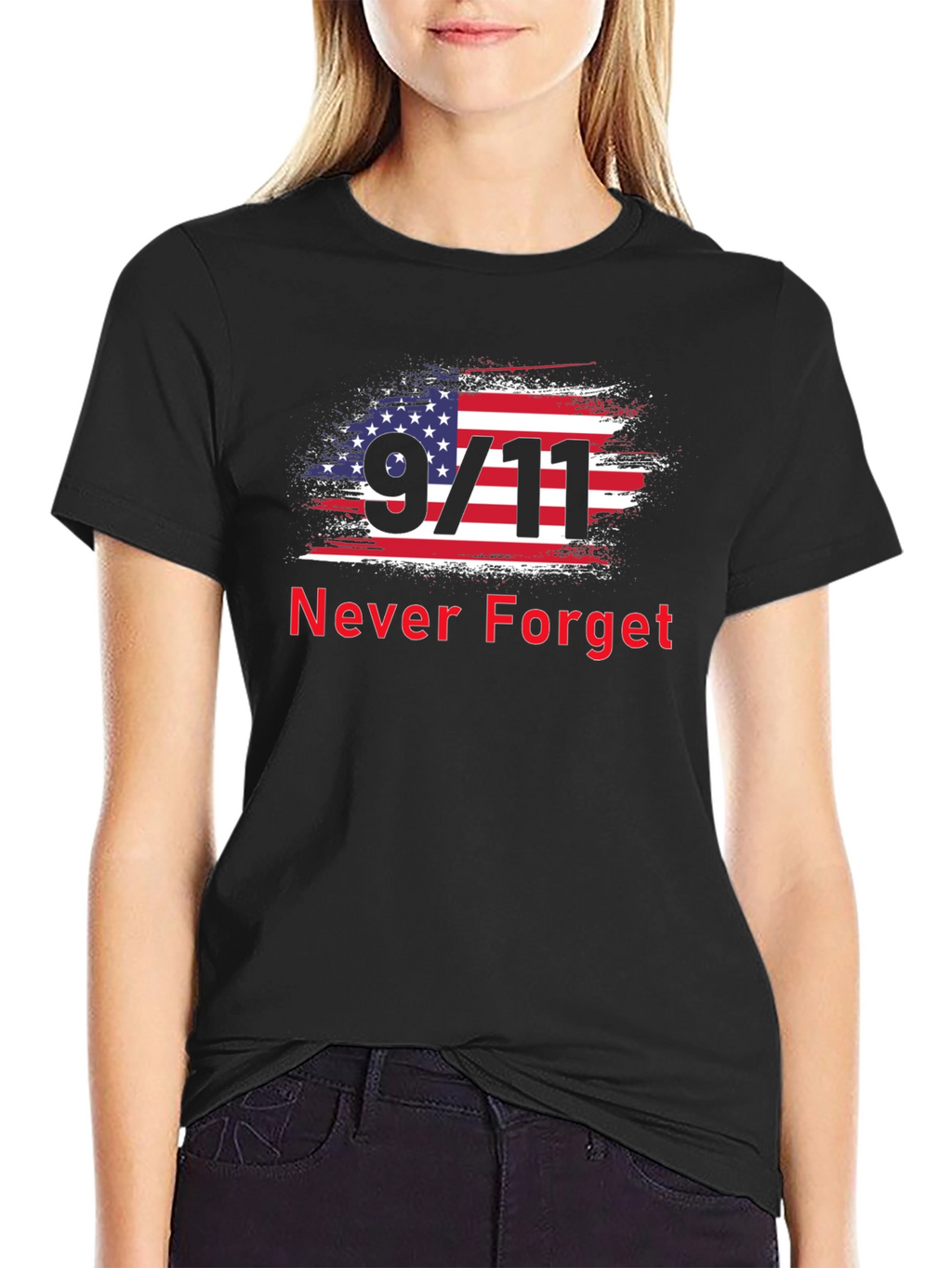 9/11 Never Forget Patriotic T-Shirt