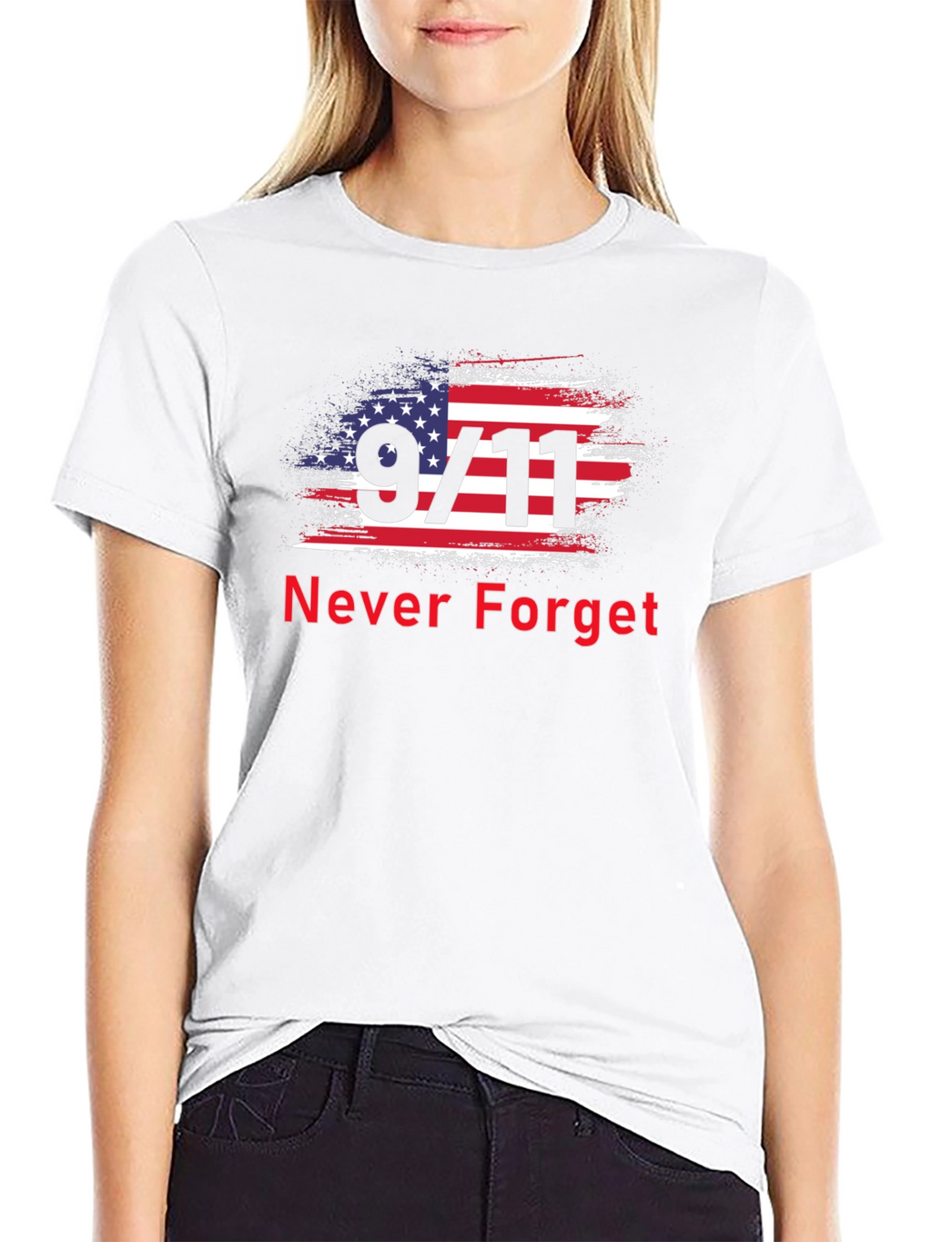 9/11 Never Forget Patriotic T-Shirt