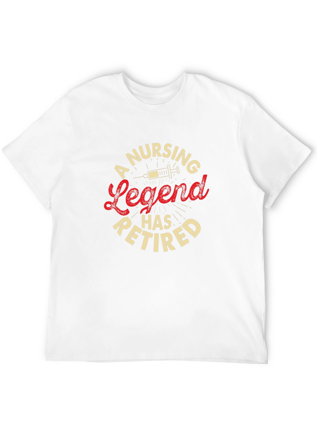 Nursing Legend Retired Black T-Shirt