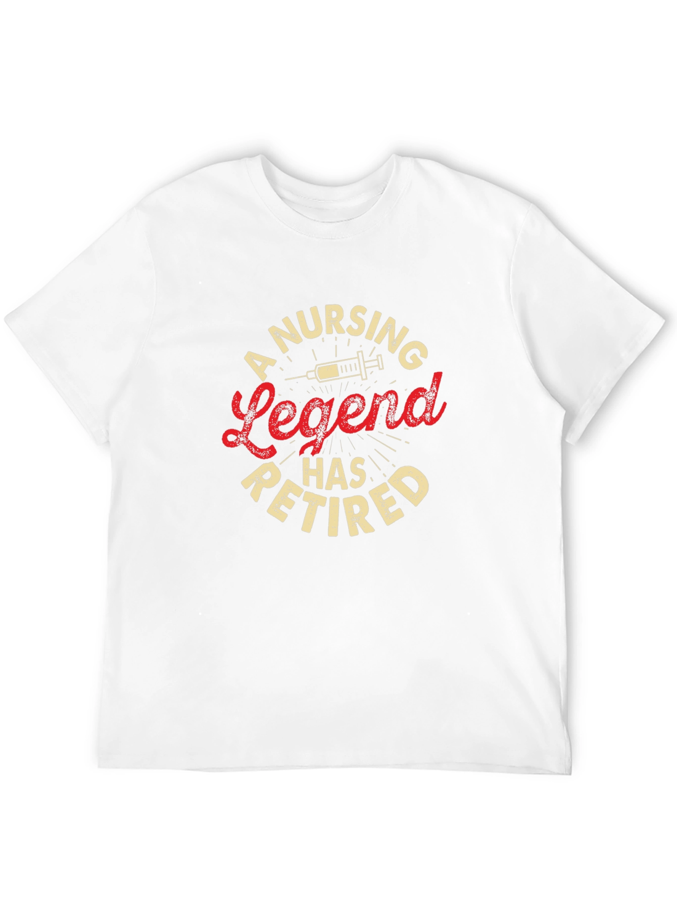 Nursing Legend Retired Black T-Shirt