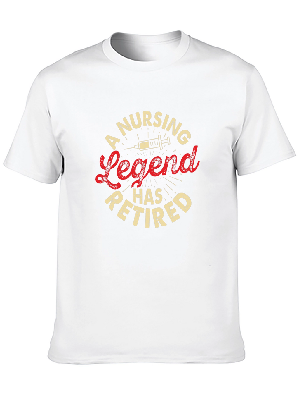 Nursing Legend Retired Black T-Shirt
