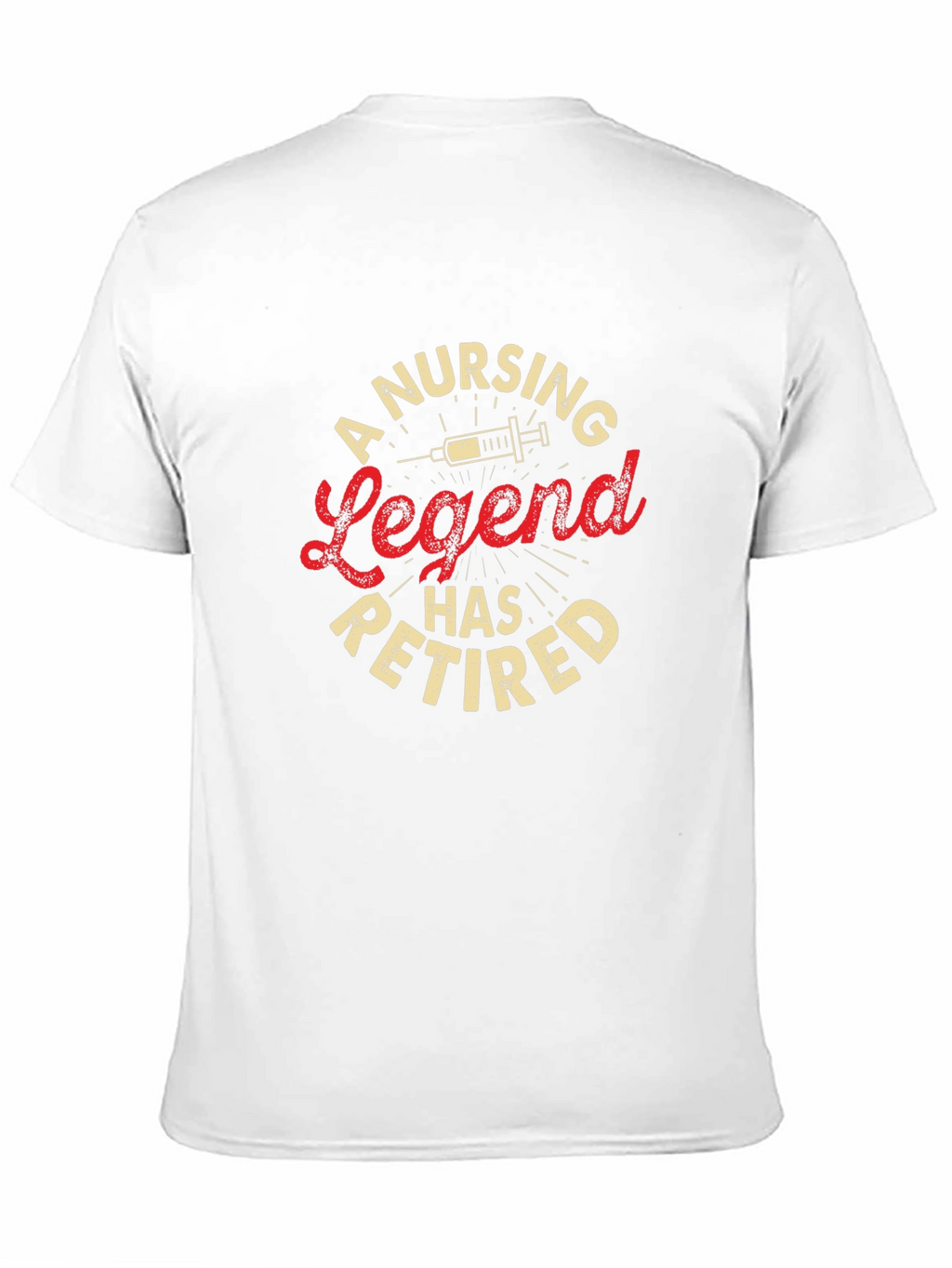 Nursing Legend Retired Black T-Shirt