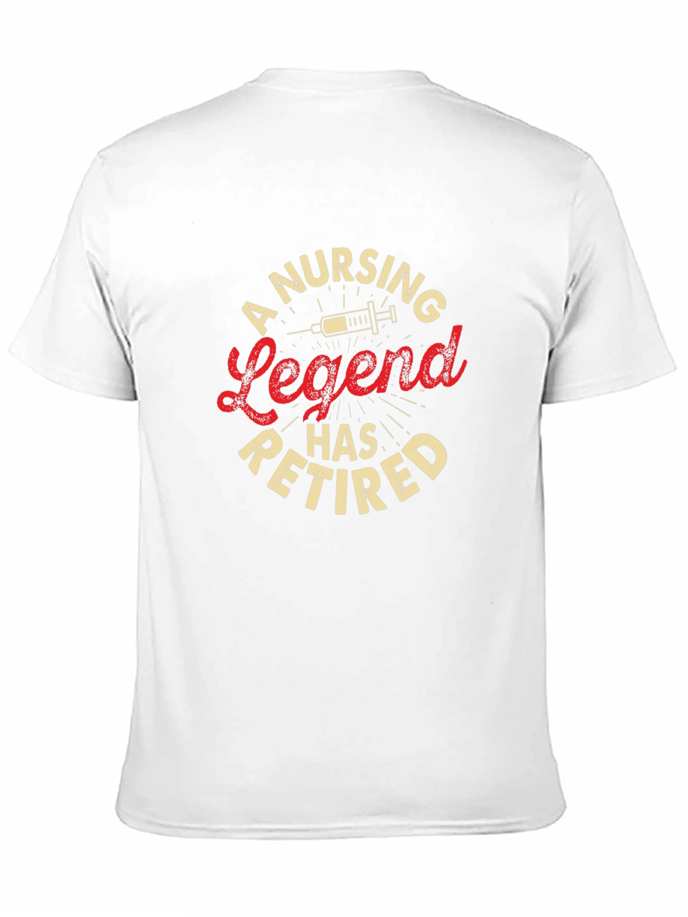 Nursing Legend Retired Black T-Shirt