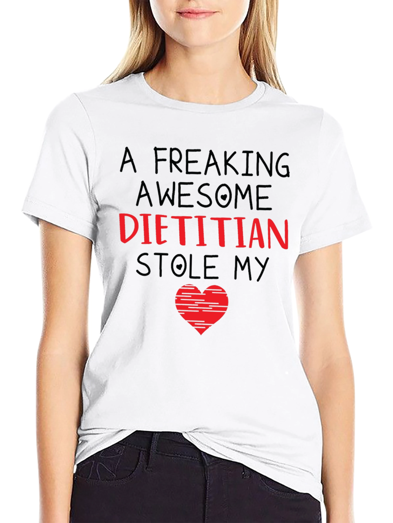 Funny Dietitian Stole My Heart T-Shirt