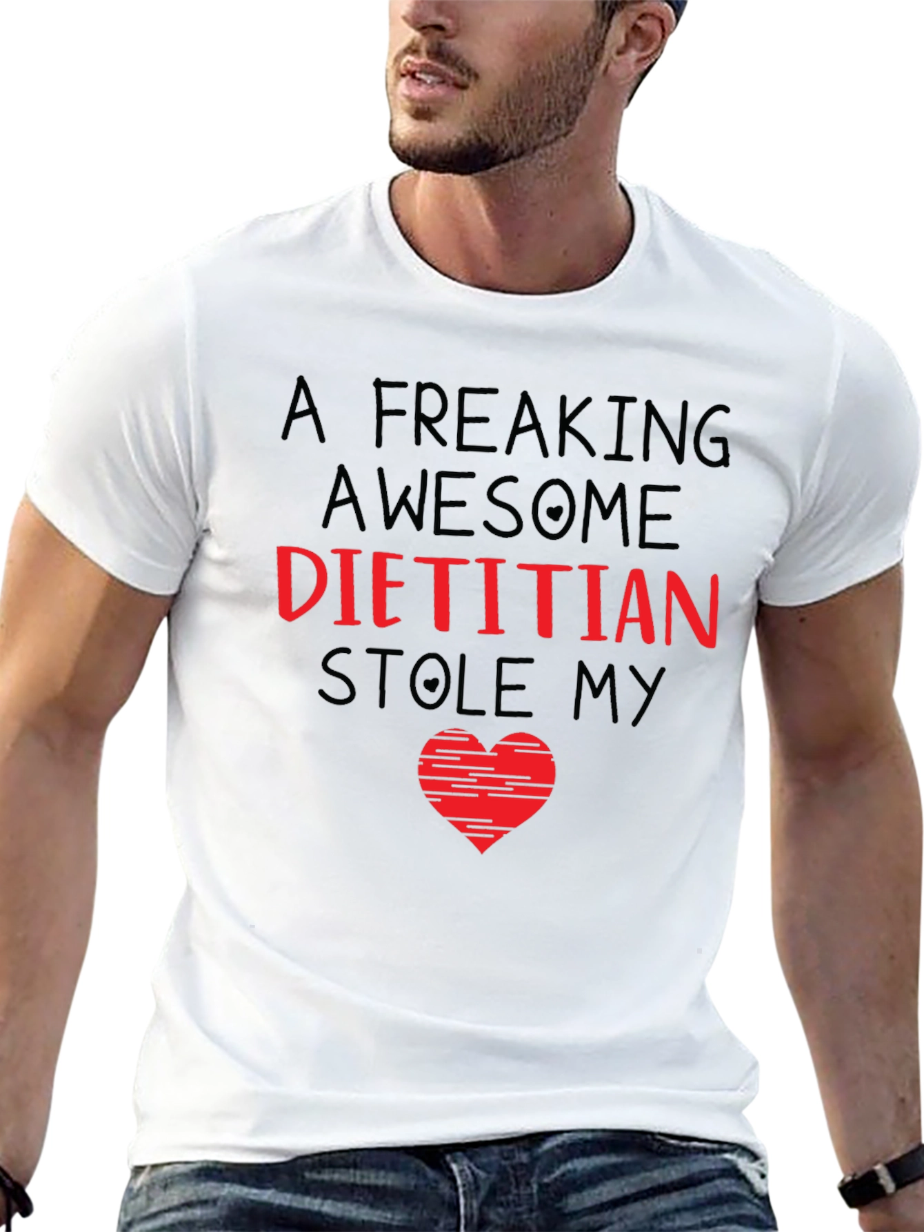Funny Dietitian Stole My Heart T-Shirt