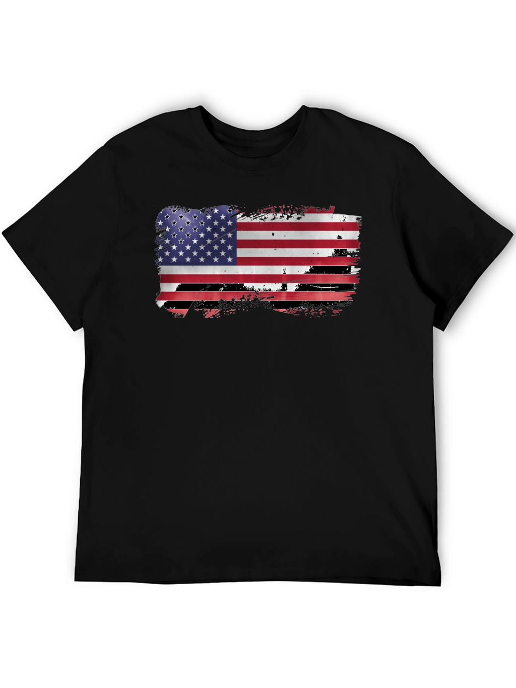 American Flag Graphic Tee - Patriotic Style