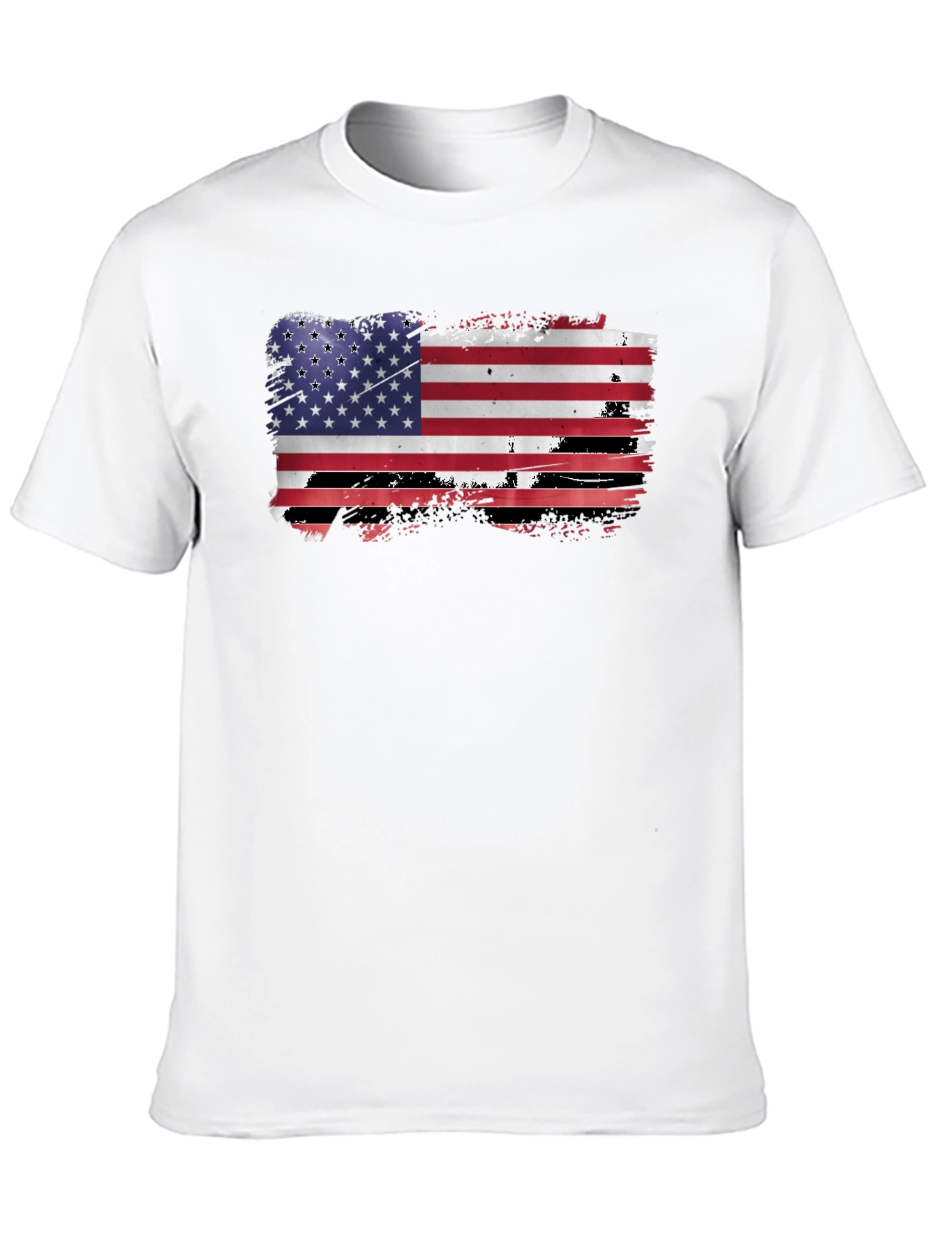 American Flag Graphic Tee - Patriotic Style