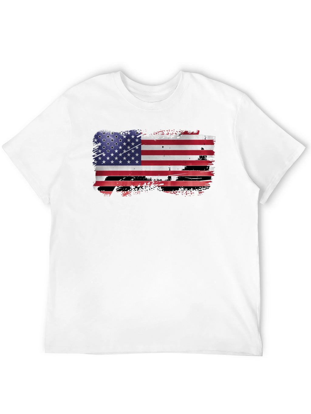 American Flag Graphic Tee - Patriotic Style