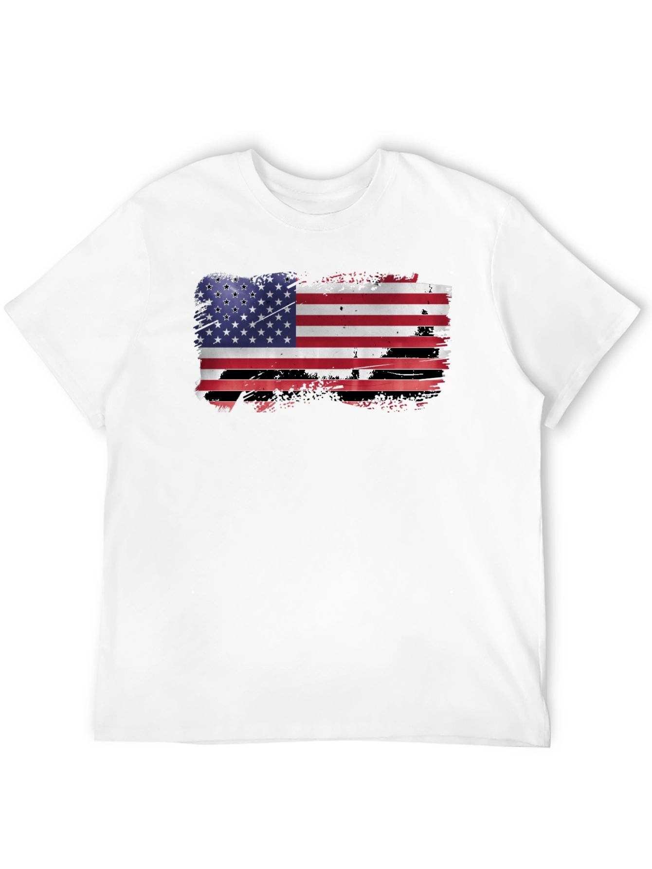 American Flag Graphic Tee - Patriotic Style