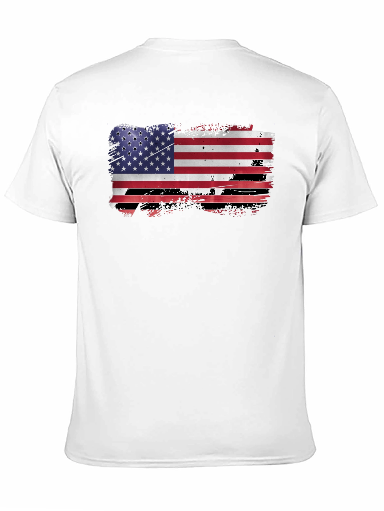 American Flag Graphic Tee - Patriotic Style