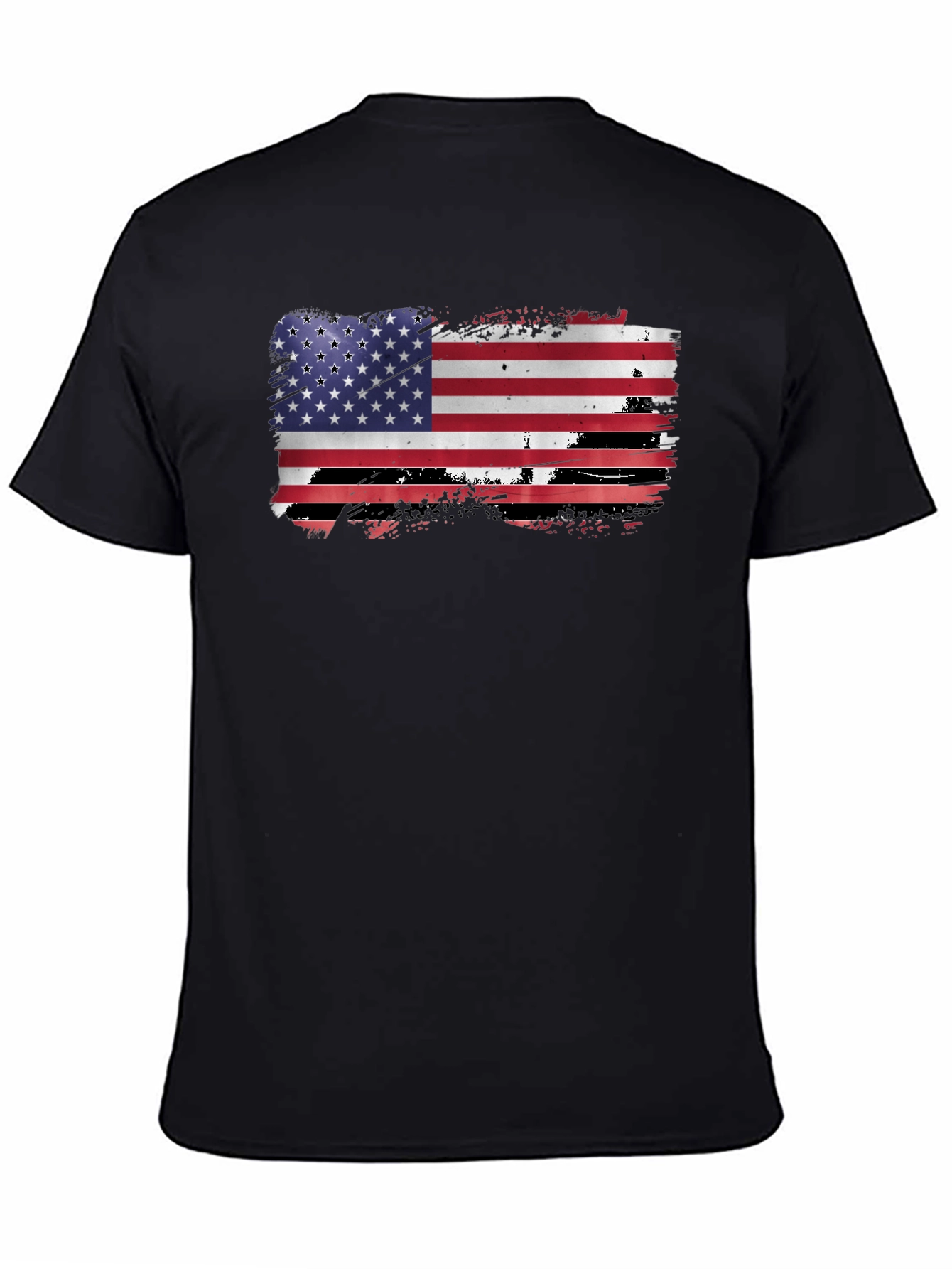 American Flag Graphic Tee - Patriotic Style