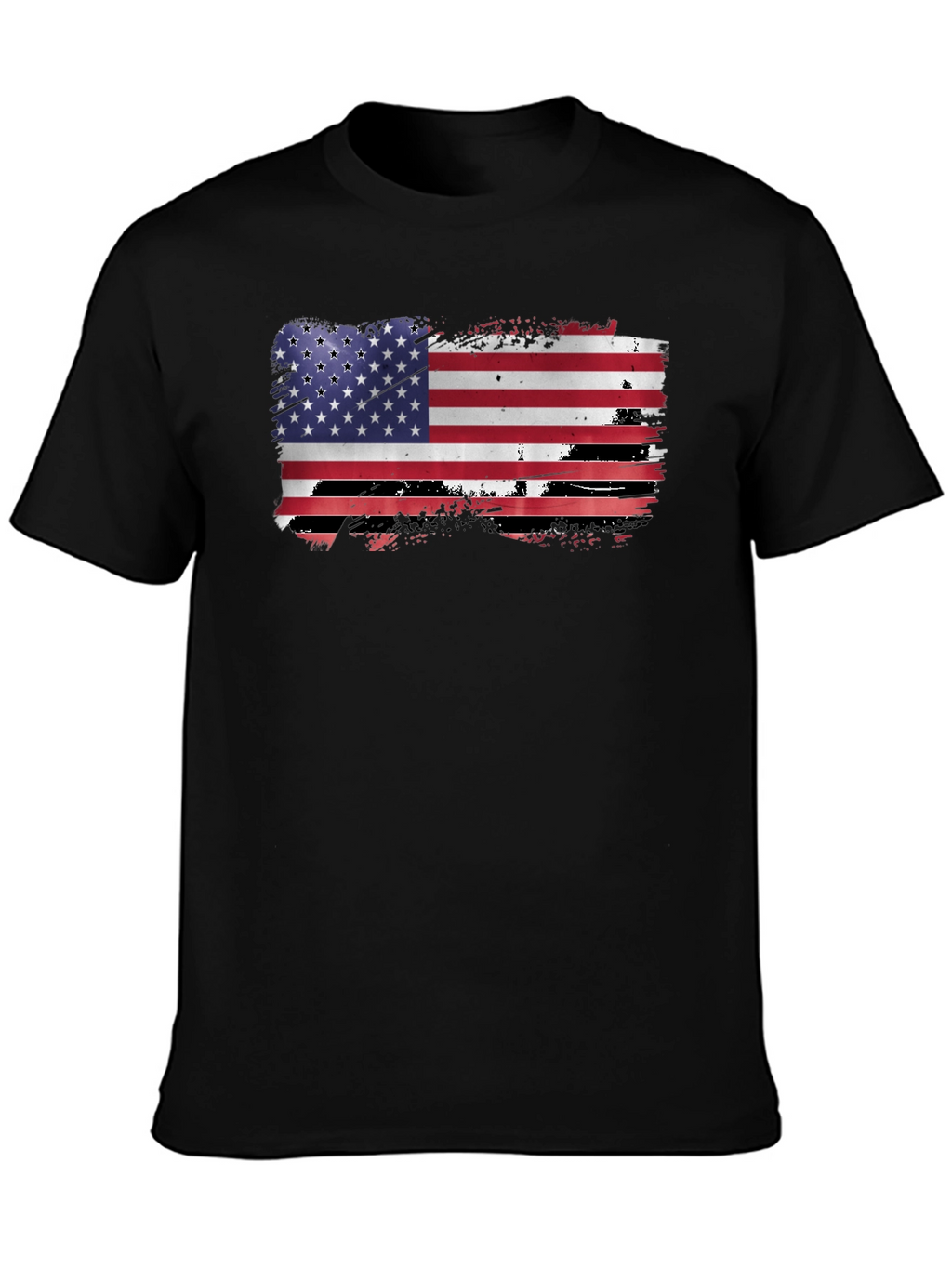 American Flag Graphic Tee - Patriotic Style