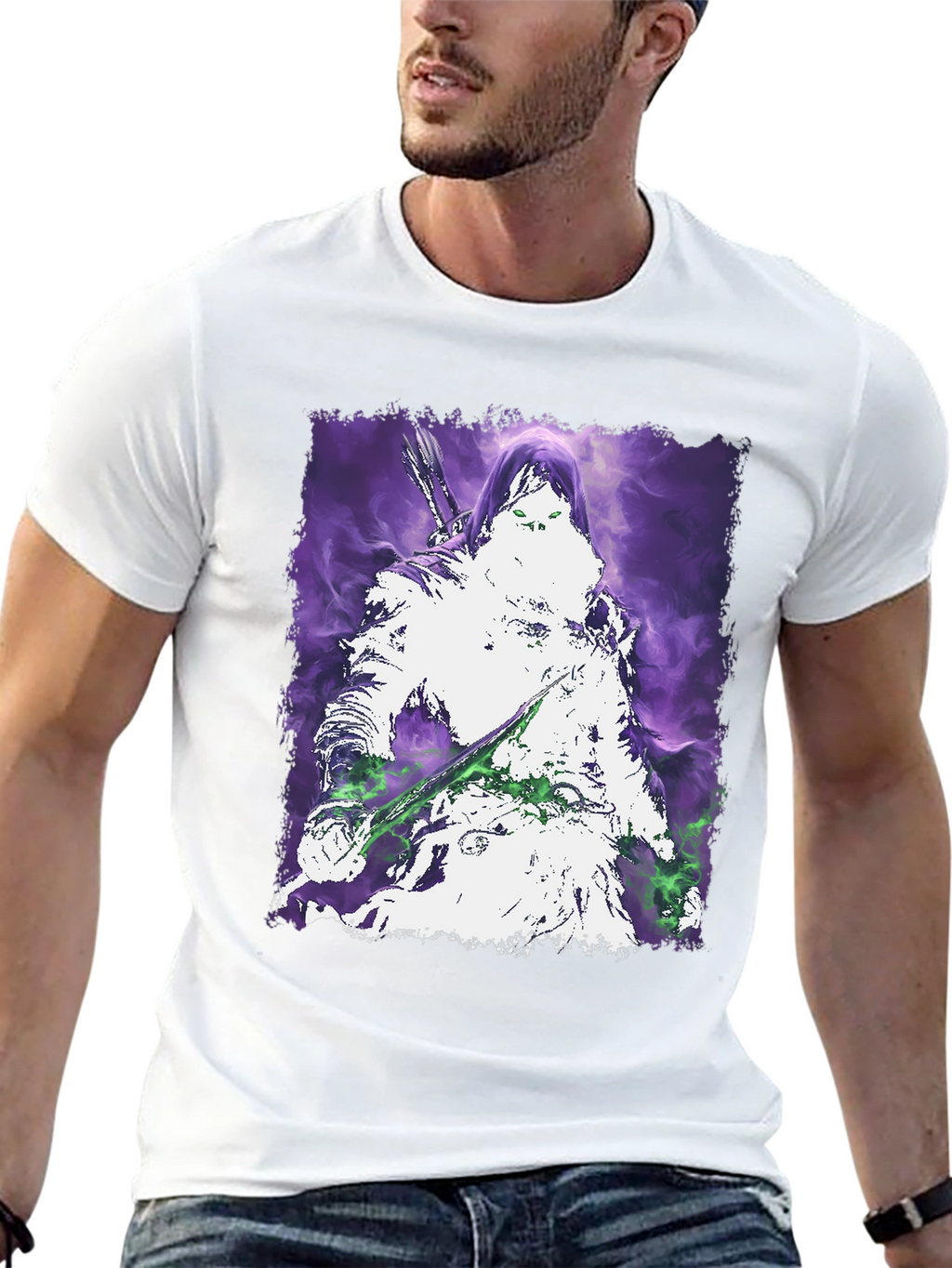 Mystic Warrior Graphic Tee - Black