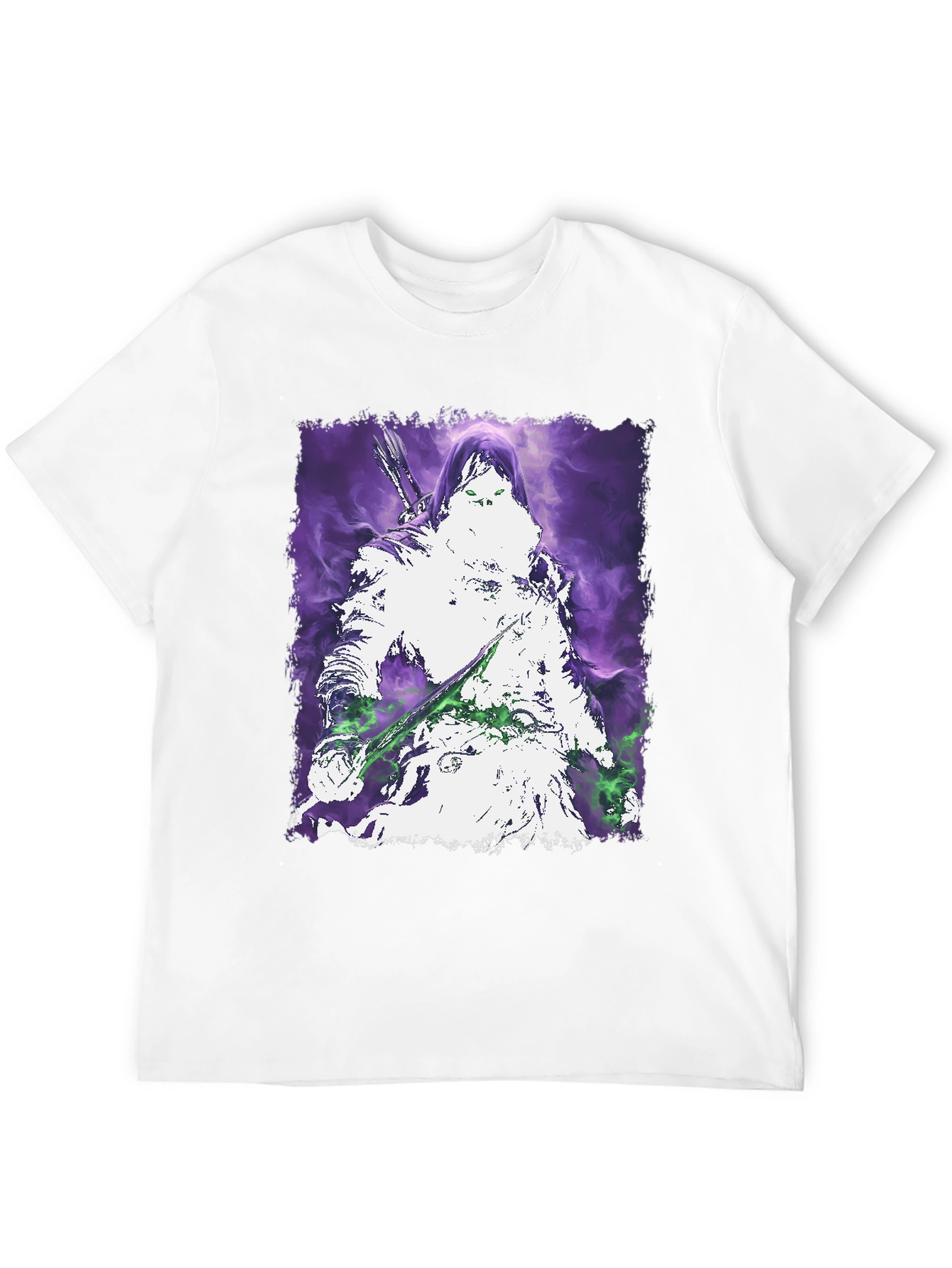 Mystic Warrior Graphic Tee - Black