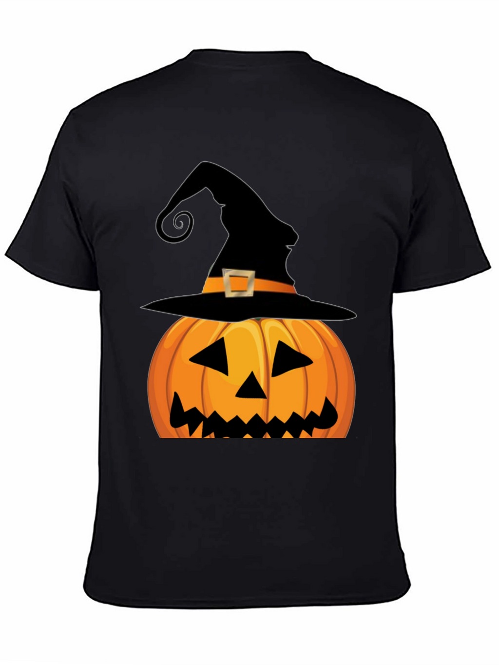 Halloween Pumpkin Witch Hat T-Shirt