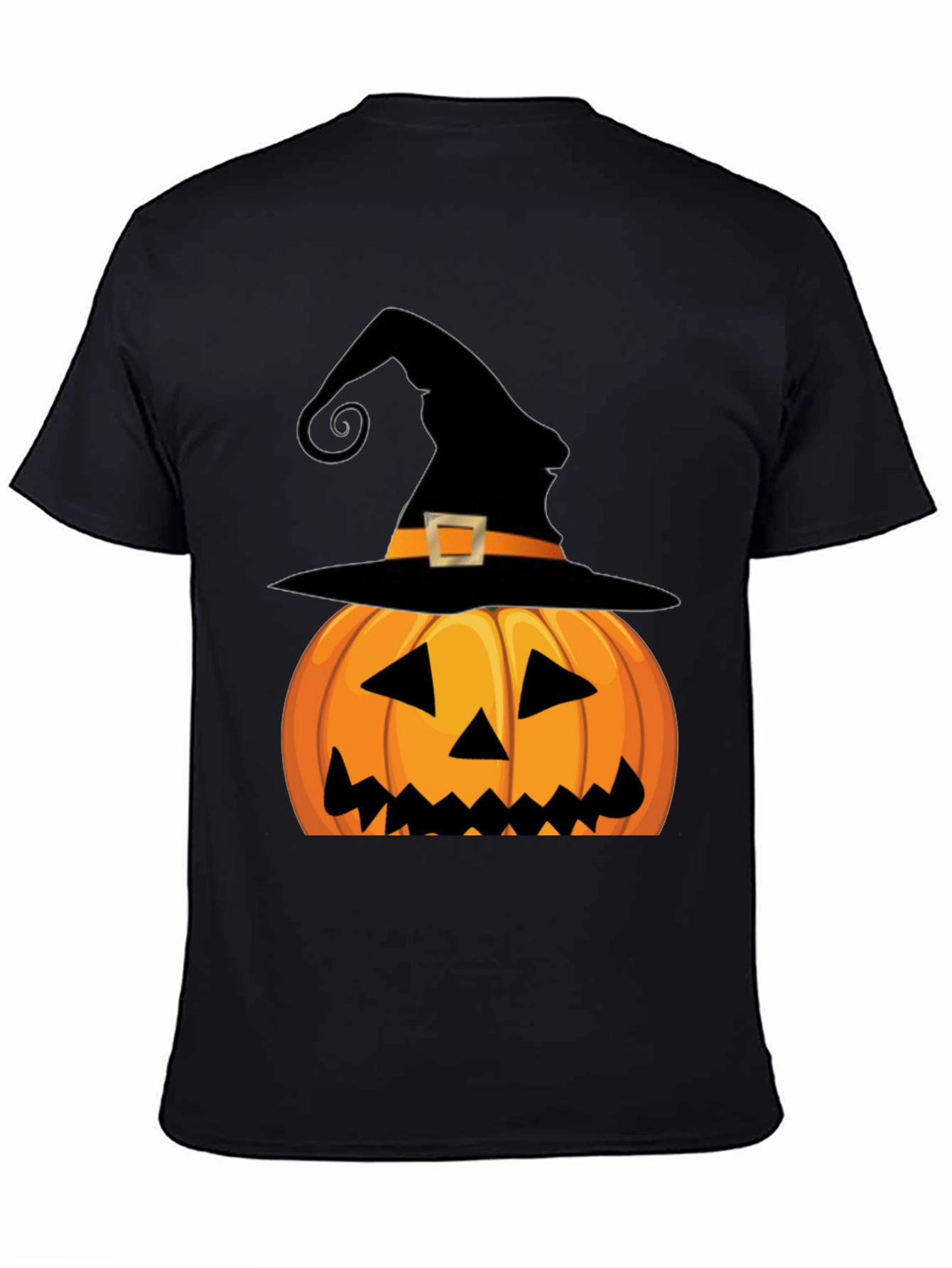 Halloween Pumpkin Witch Hat T-Shirt