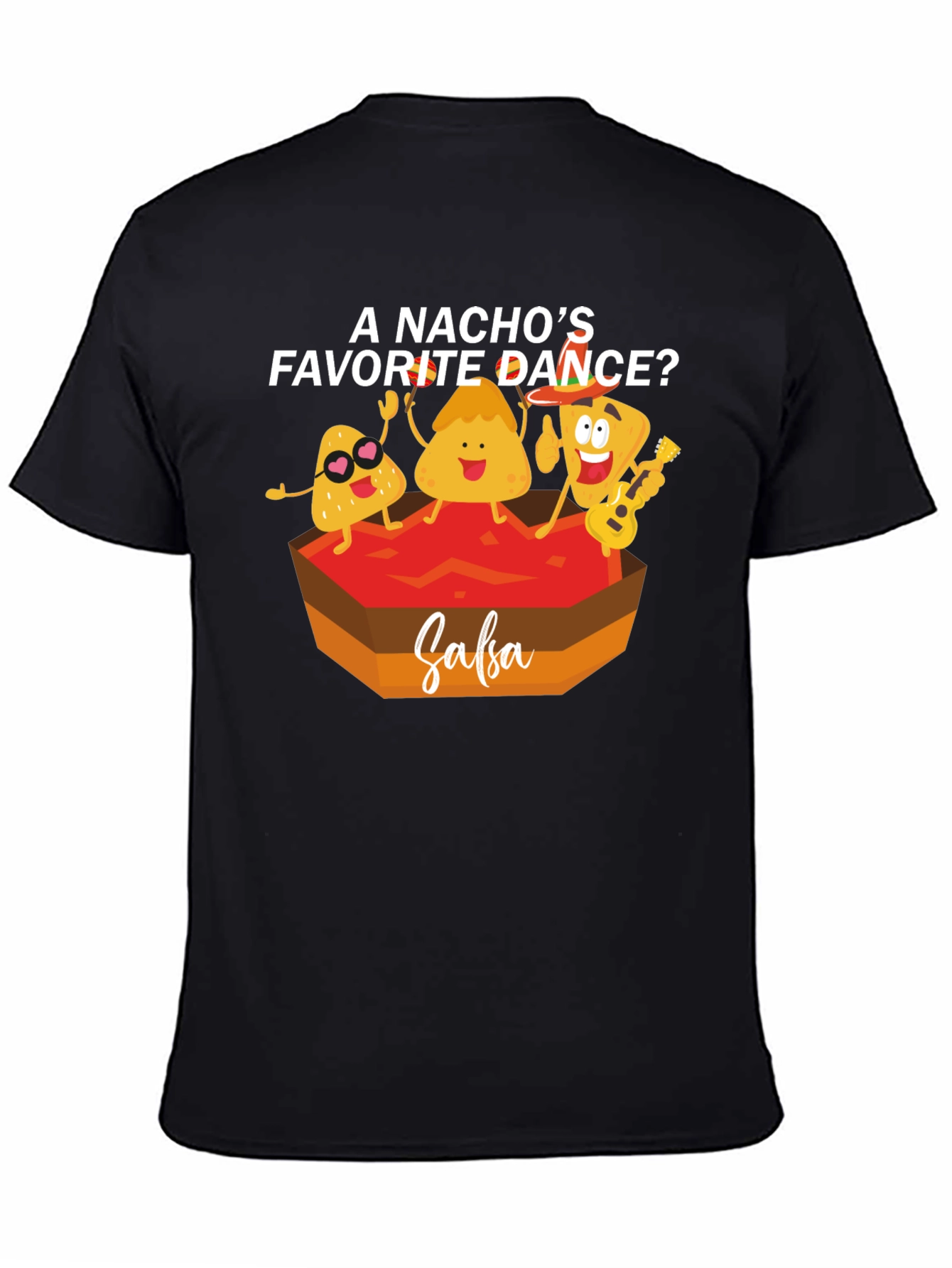Nachos Favorite Dance T-Shirt - Salsa Humor Tee