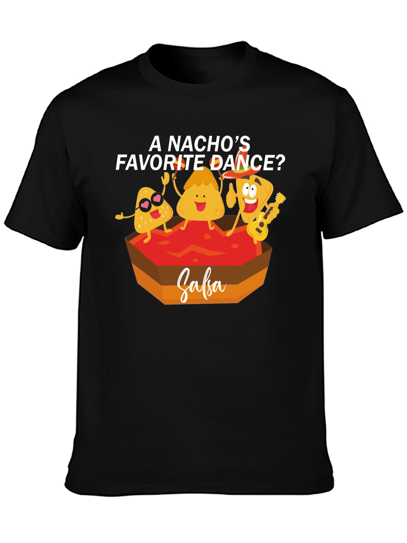 Nachos Favorite Dance T-Shirt - Salsa Humor Tee