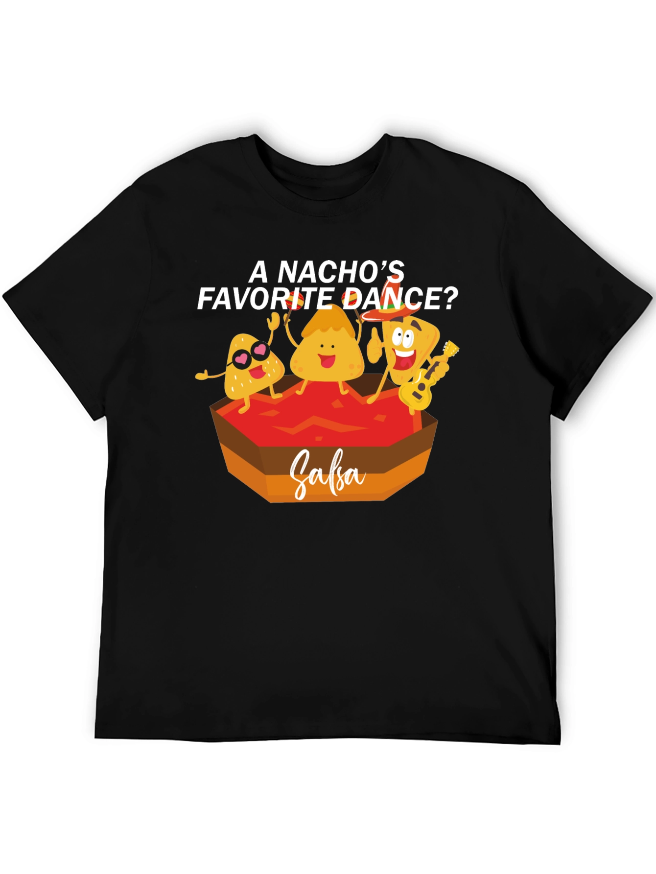 Nachos Favorite Dance T-Shirt - Salsa Humor Tee