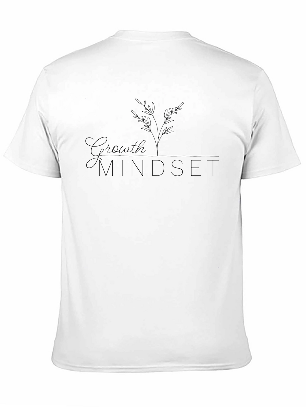 Growth Mindset Black T-Shirt