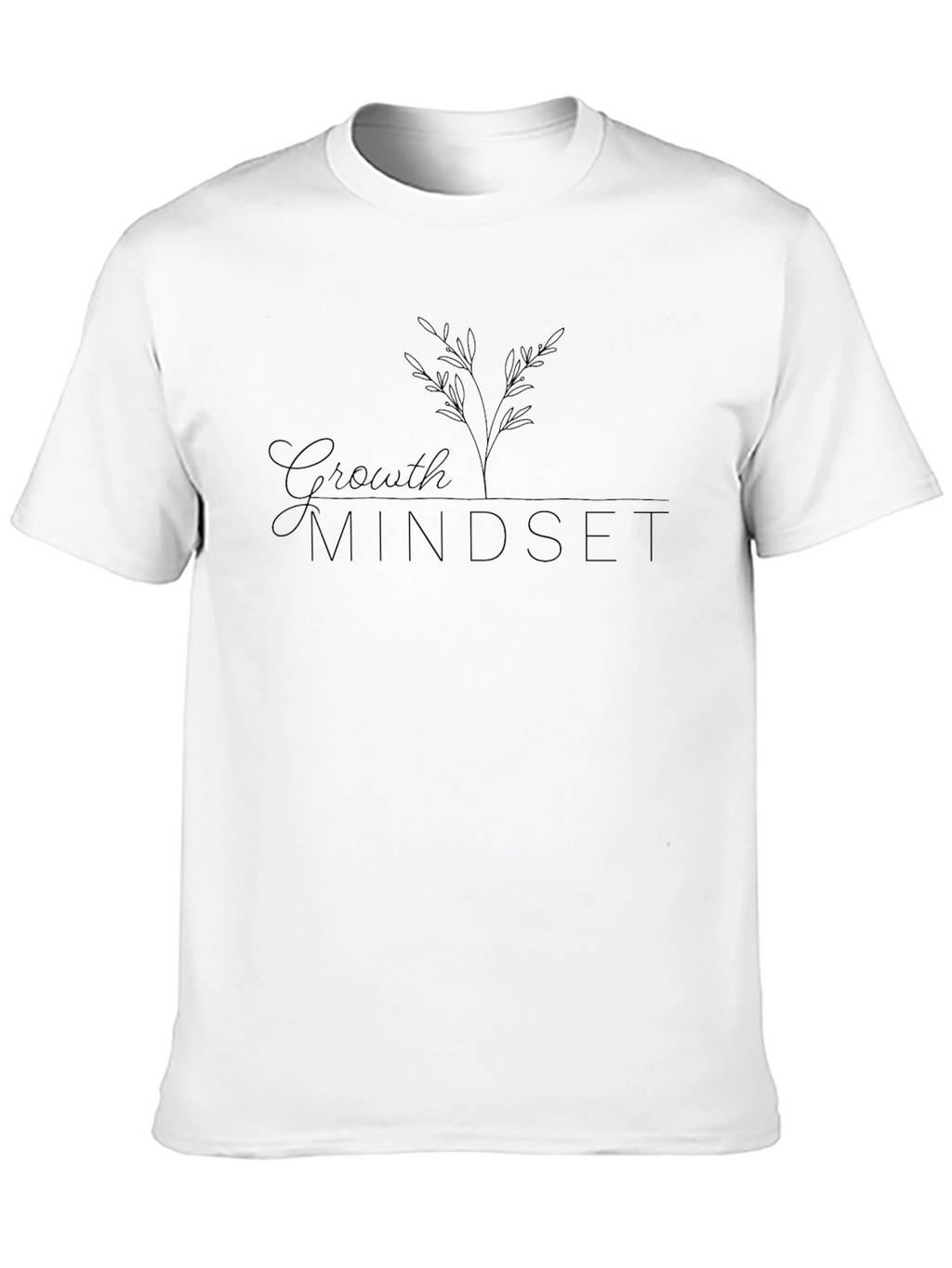 Growth Mindset Black T-Shirt