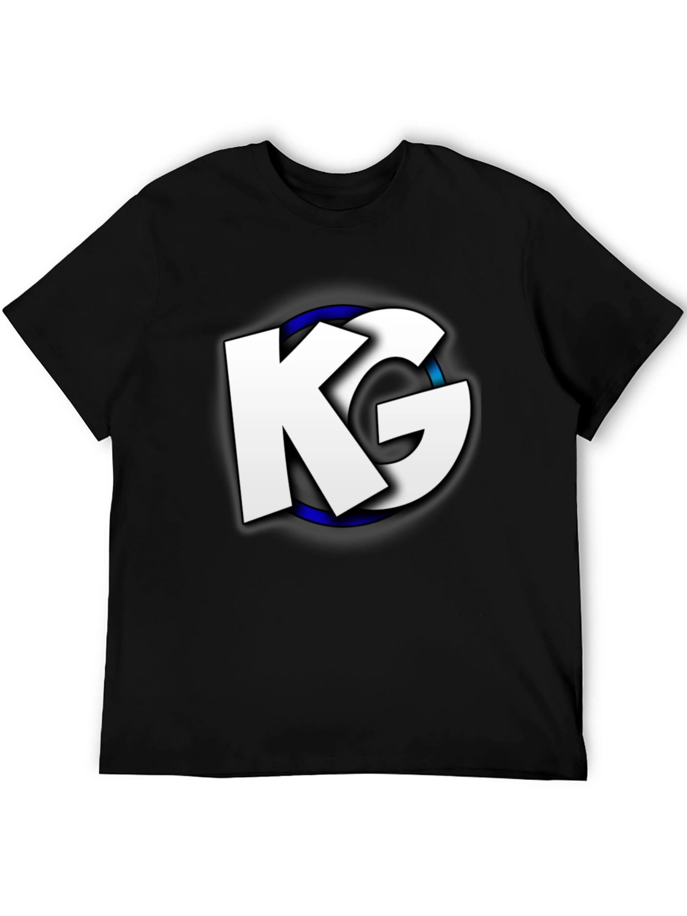 KG Logo Graphic Black T-Shirt