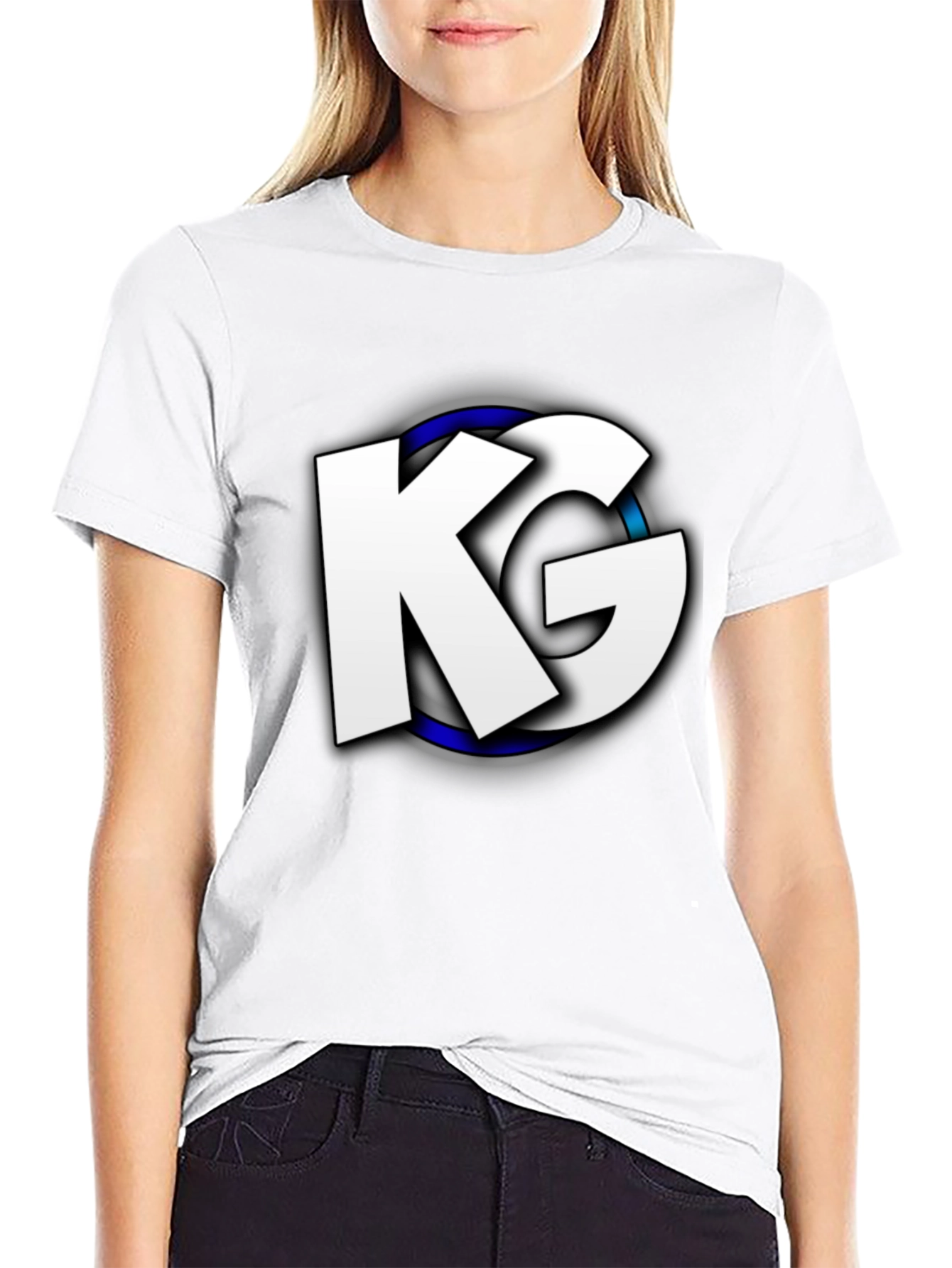 KG Logo Graphic Black T-Shirt