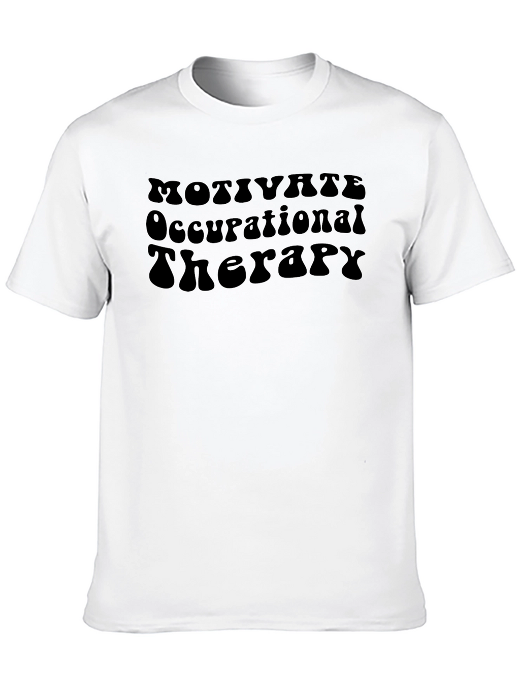 Motivate Occupational Therapy T-Shirt - Black