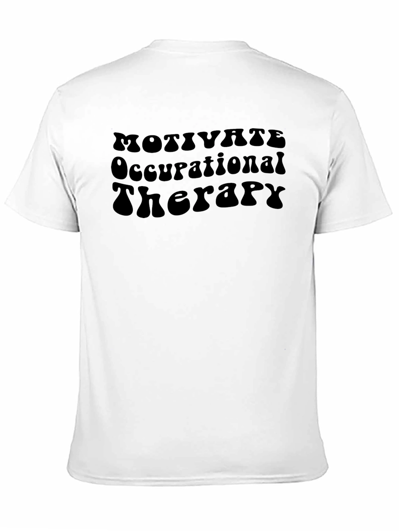 Motivate Occupational Therapy T-Shirt - Black
