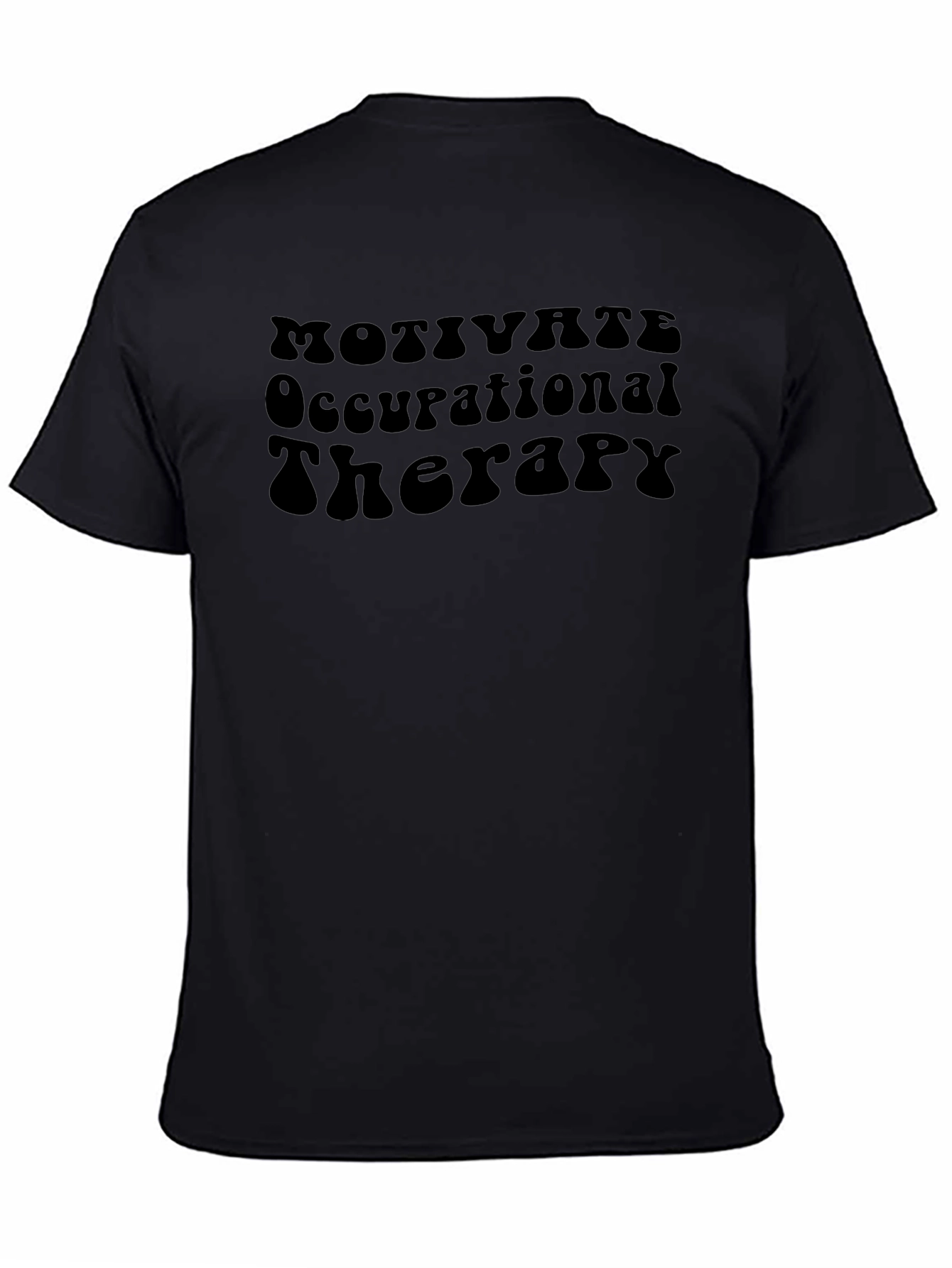 Motivate Occupational Therapy T-Shirt - Black