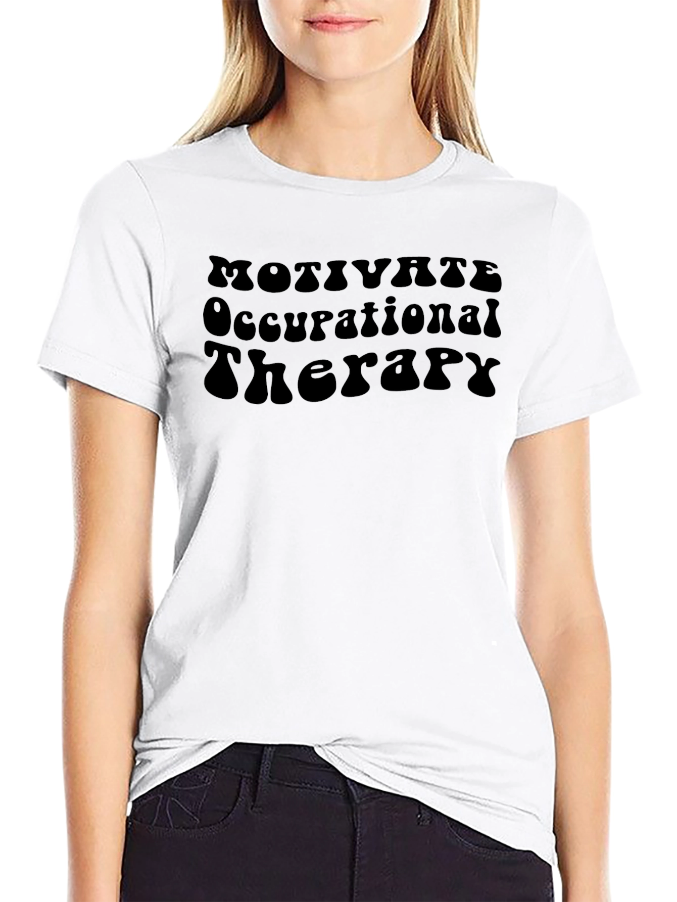 Motivate Occupational Therapy T-Shirt - Black