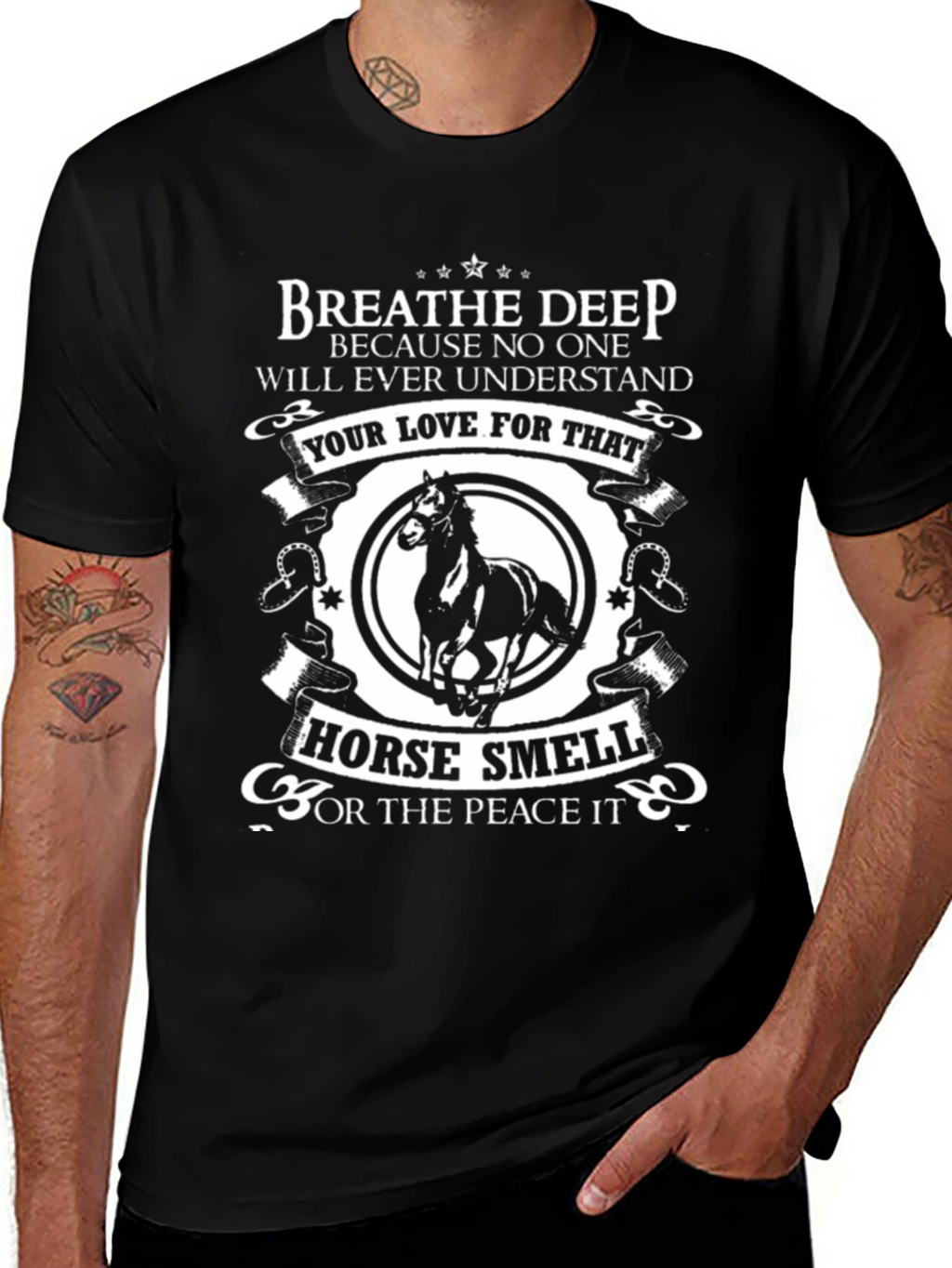 Breathe Deep Horse T-Shirt