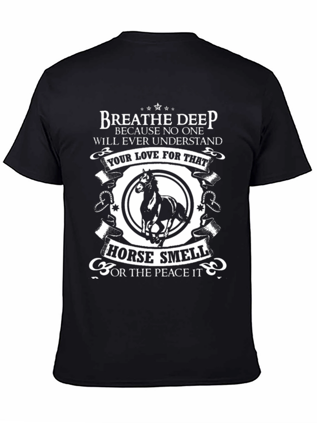 Breathe Deep Horse T-Shirt