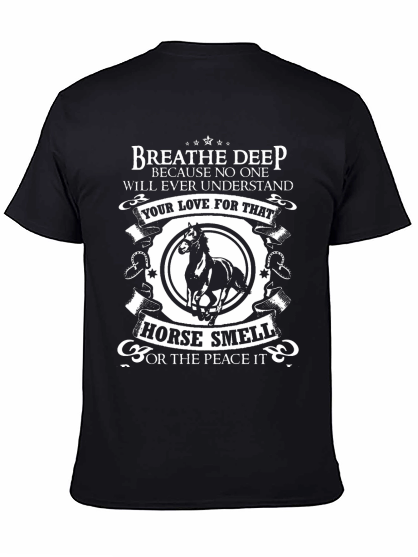Breathe Deep Horse T-Shirt