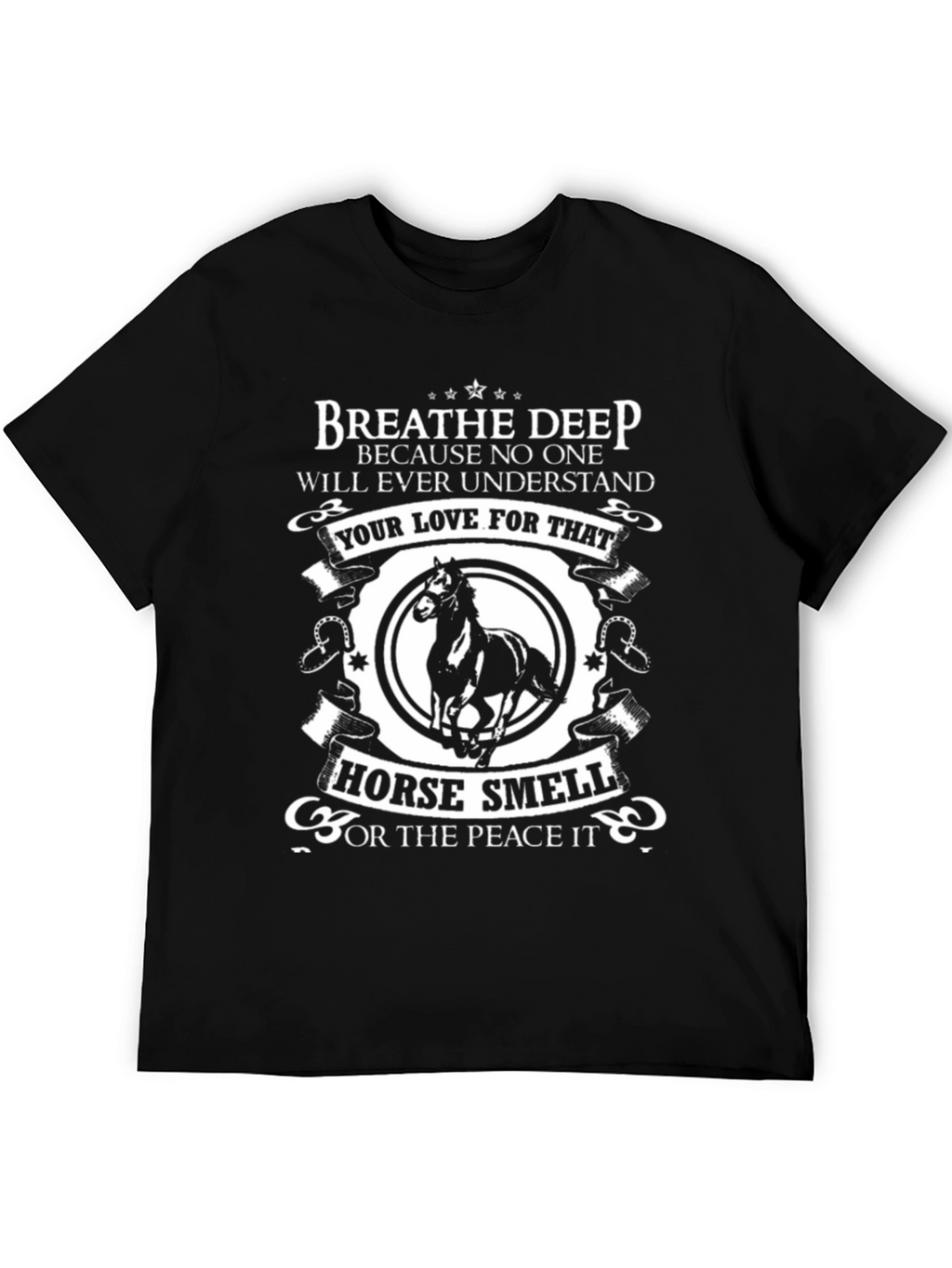 Breathe Deep Horse T-Shirt