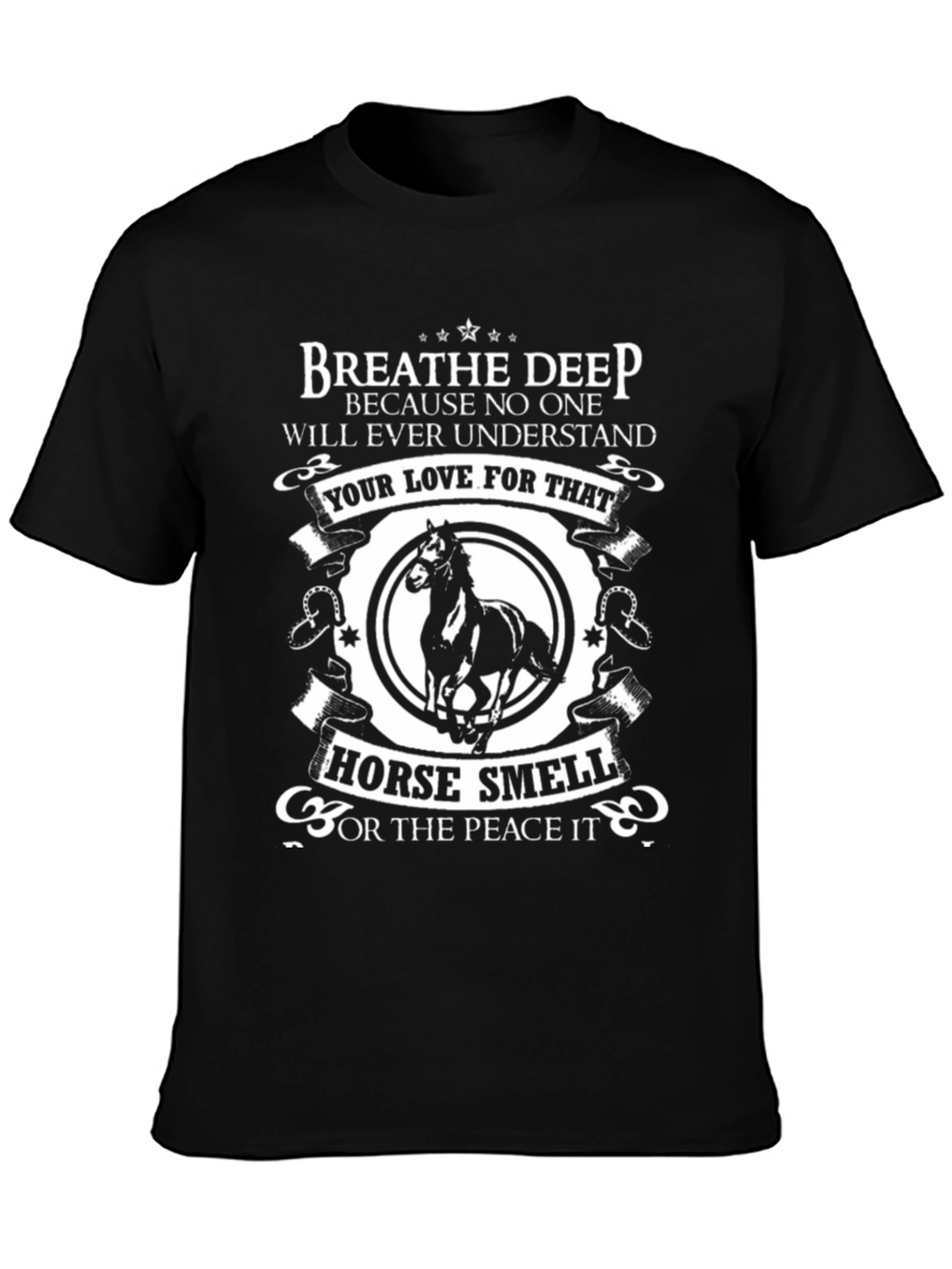Breathe Deep Horse T-Shirt