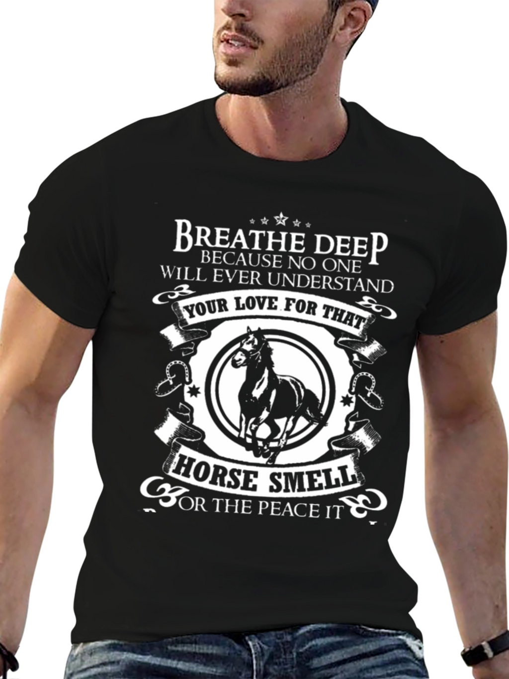 Breathe Deep Horse T-Shirt