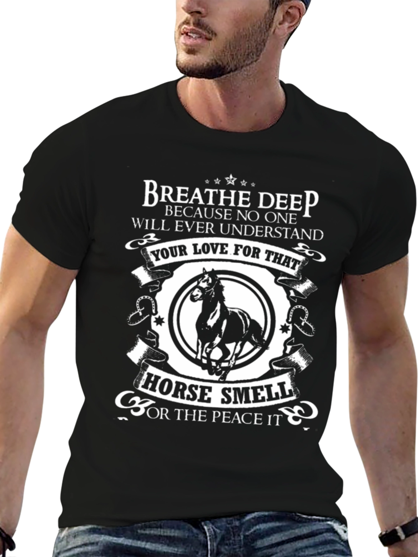 Breathe Deep Horse T-Shirt