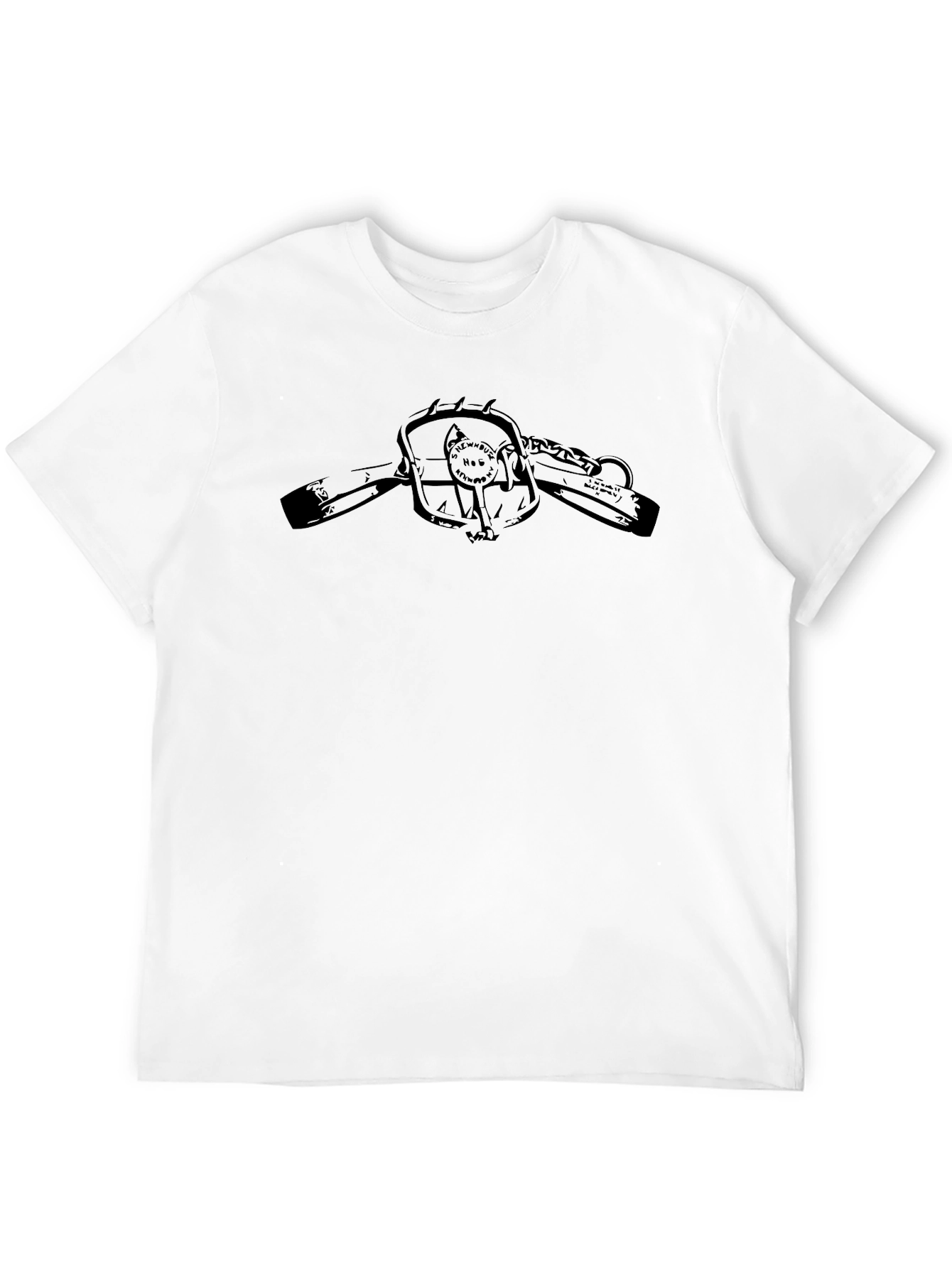 Graphic Print Black T-Shirt