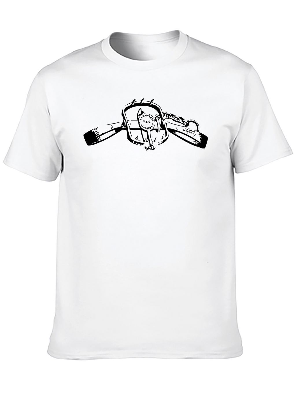 Graphic Print Black T-Shirt